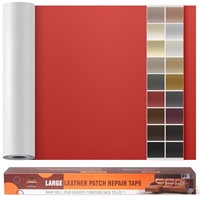 Leather Repair Patch Kit  23.6x118 inch  Red