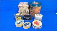 Lot Of Tins & Boxes