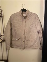 Lightweight Quilted Tan Jacket - Size XXL