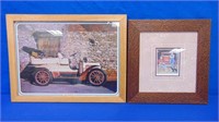 (2) Prints, Old Cars & Old Friends