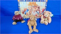 Teddy Bears & Tin Sign