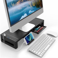 Monitor Stand Riser, AQQEF Foldable Computer Monit