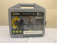 OPEN BOX National Geographic 900x Microscope Set