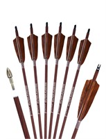PANDARUS Archery 31-Inch Carbon Hunting Arrows, 4-