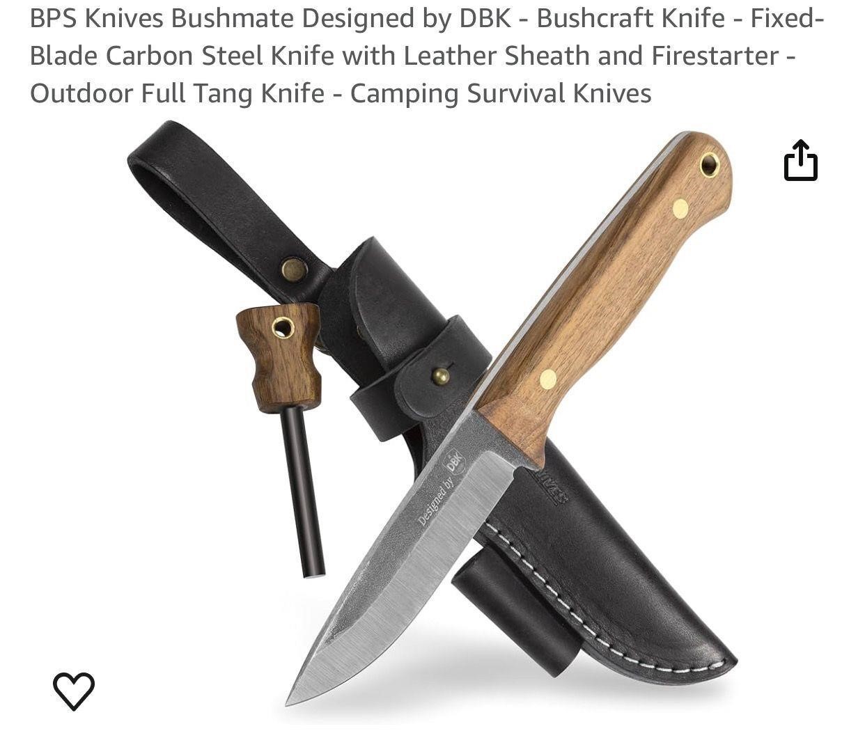 BPS Knives Bushmate Designed by DBK