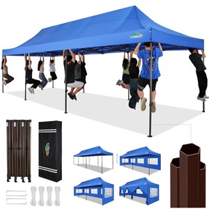COBIZI Heavy Duty 10x30 Party Tent, Commercial 10x