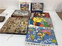7 Assorted Open Puzzles
