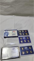 1999 and 2005 proof sets