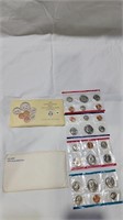 1979 and 1990 U.S mint coin sets