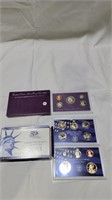 1991 and 2003 mint proof sets
