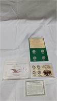 Buffalo set and U.S nickle set