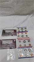 2 1996 U.S uncirculated coin sets