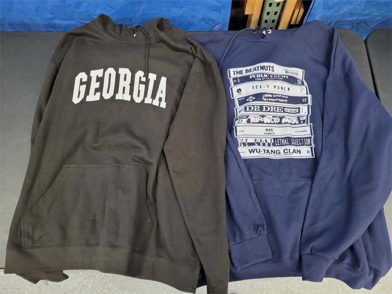 Lot of 2 Hoodies - Movies TV Music & more Size 3X