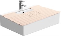 Heat Resistant Silicone Sink Cover  Beige