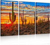 KREATIVE ARTS Arizona Park Canvas  16x32inchx3