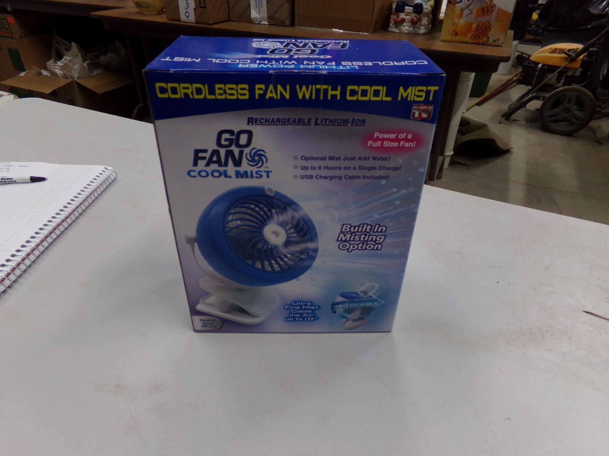 Cordless fan