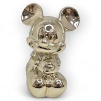 Reed & Barton Silverplated Mickey Mouse Piggy Bank