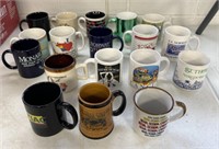 Miscellaneous lot of coffee mugs / NO SHIP