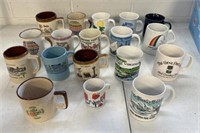 Miscellaneous lot of coffee mugs /NO SHIP
