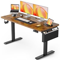 ErGear Standing Desk with Storage Pocket, 55 x 24