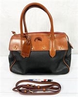 Dooney & Bourke pebble leather satchel/weekender