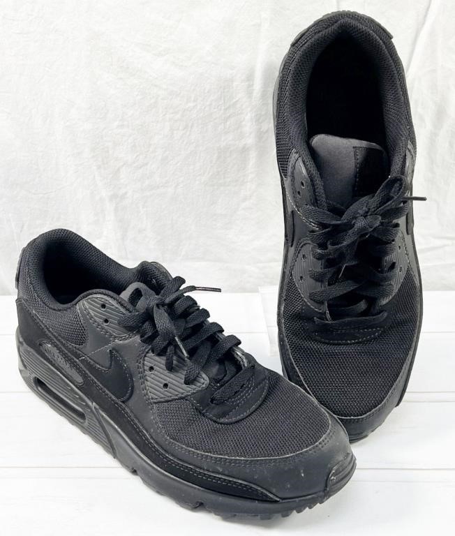 Nike Air Max 90 black shoes, men's size 11.5, no