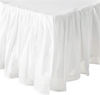 Bed Skirt, Queen, White