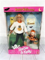 1996 Happy Halloween Barbie & Kelly, NIB