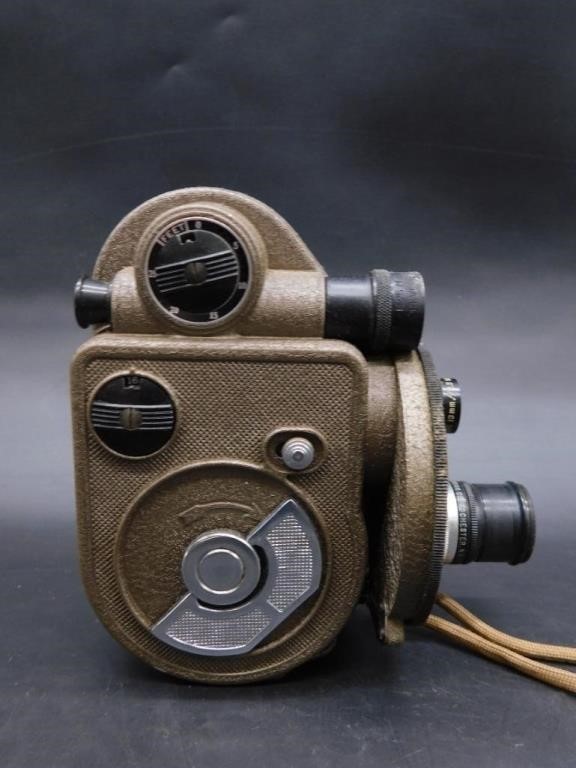 THE REVERE DOUBLE 8MM CAMERA MODEL 99 VINTAGE ANTI