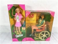 1996 Share A Smile Barbie & Share A Smile Becky,
