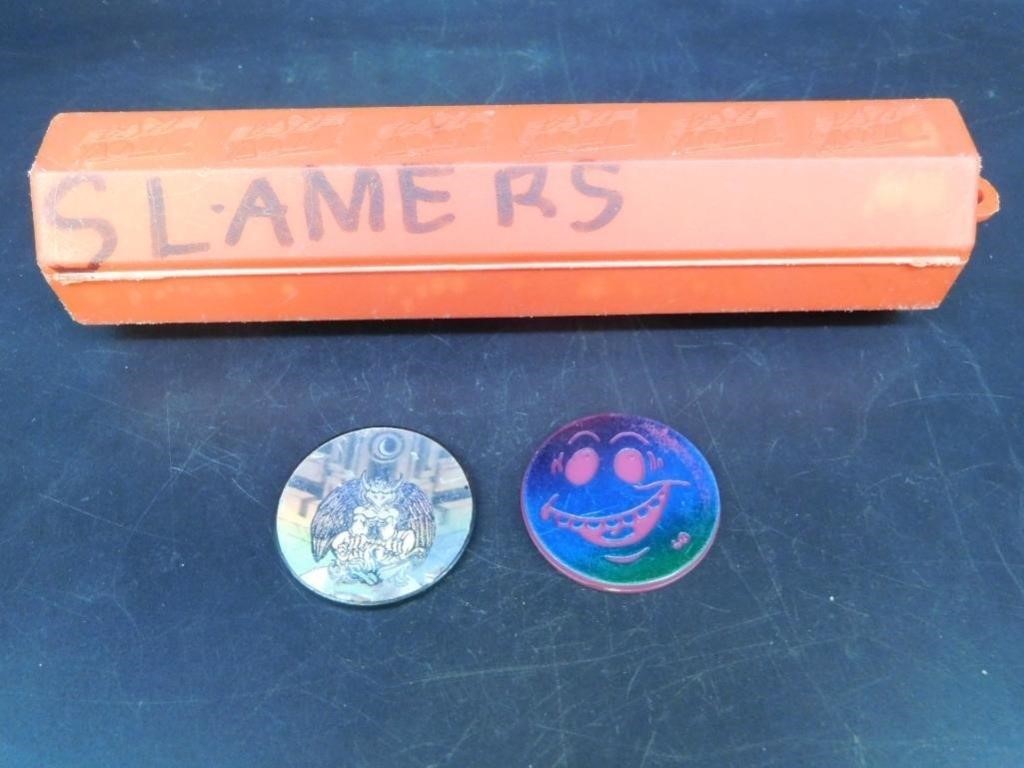 SLAMMERS RETRO POGS COLLECTIBLE GAMING VINTAGE ANT