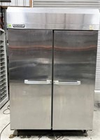 NO SHIPPING: Hobart Q2 stainless reach-in 2-door