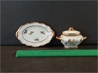 Limoges Miniature Tureen and Set of Coasters