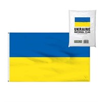 Ukrainian National Flag 3 x 5-Ft Polyester with Bs