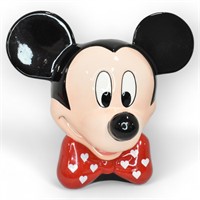 1990's Disney Mickey Mouse Valentine planter