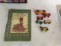 Vintage Walt Disney Great Locomotive Chase Book &