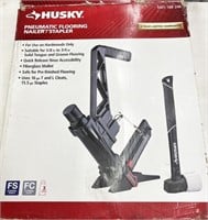 Husky pneumatic flooring nailer/stapler, appears