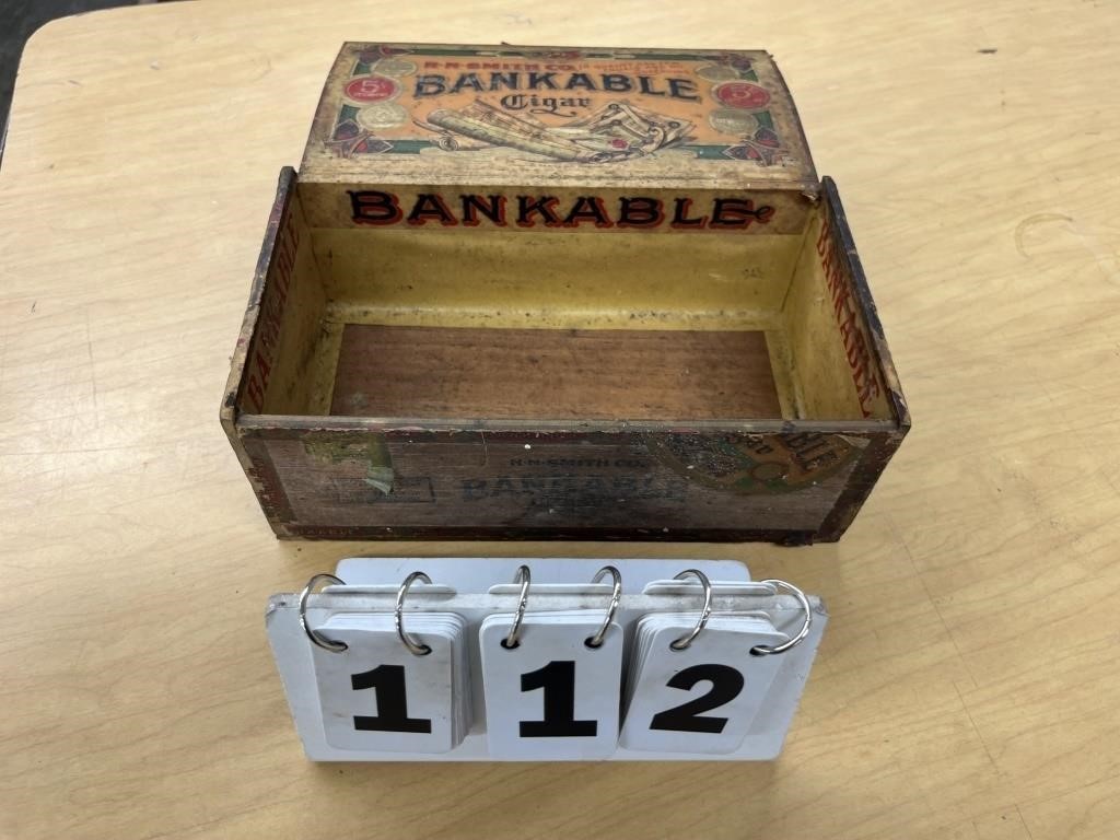 Bankable Cigar Box