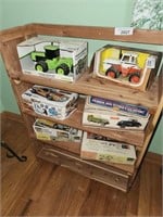 Vintage Wood Shelf / Bookcase - approx 24" wide &