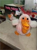 Vintage Perky Pelican 205 in orig. box
