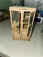 Vintage Arcade Metal Frigidaire Toy Refrigerator /