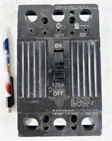 GE TQD32125 125A 3-pole circuit breaker, not