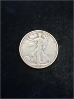 1937 S Walking Liberty Half Dollar