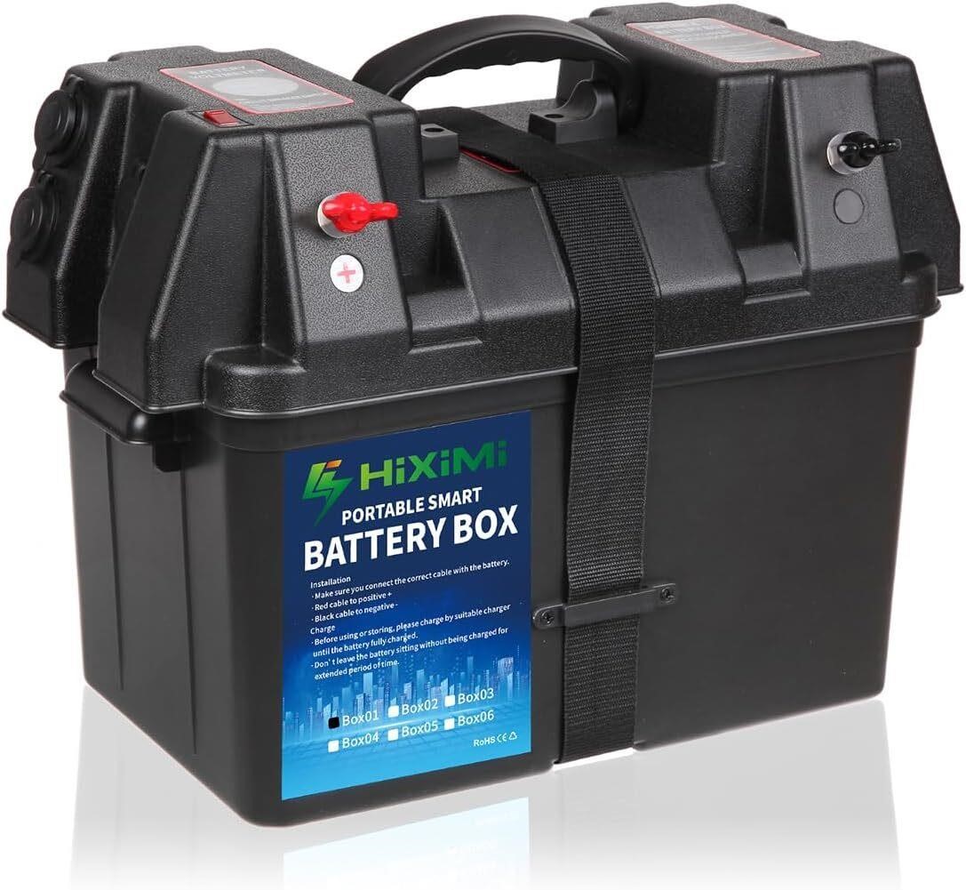 12V Trolling Motor Battery Box  Marine/RV