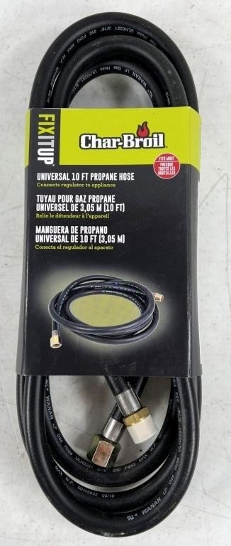 NEW Char-Broil universal 10' propane hose