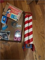 Vintage Peppermint Rolling Toy, GraviTease & more