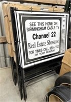 18pc NEW old stock sign frames, currently have