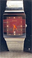 Rado watch with Certificate of Appraisal
