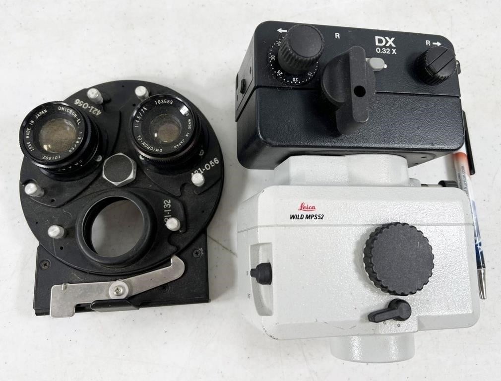 photography components: Leica Wild MPS52