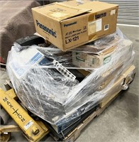 NO SHIPPING: pallet of assorted electronics